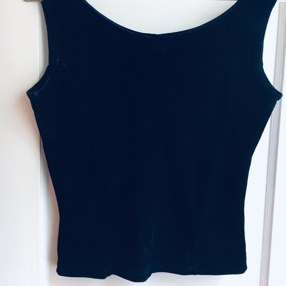 Velveteen stretch camisole